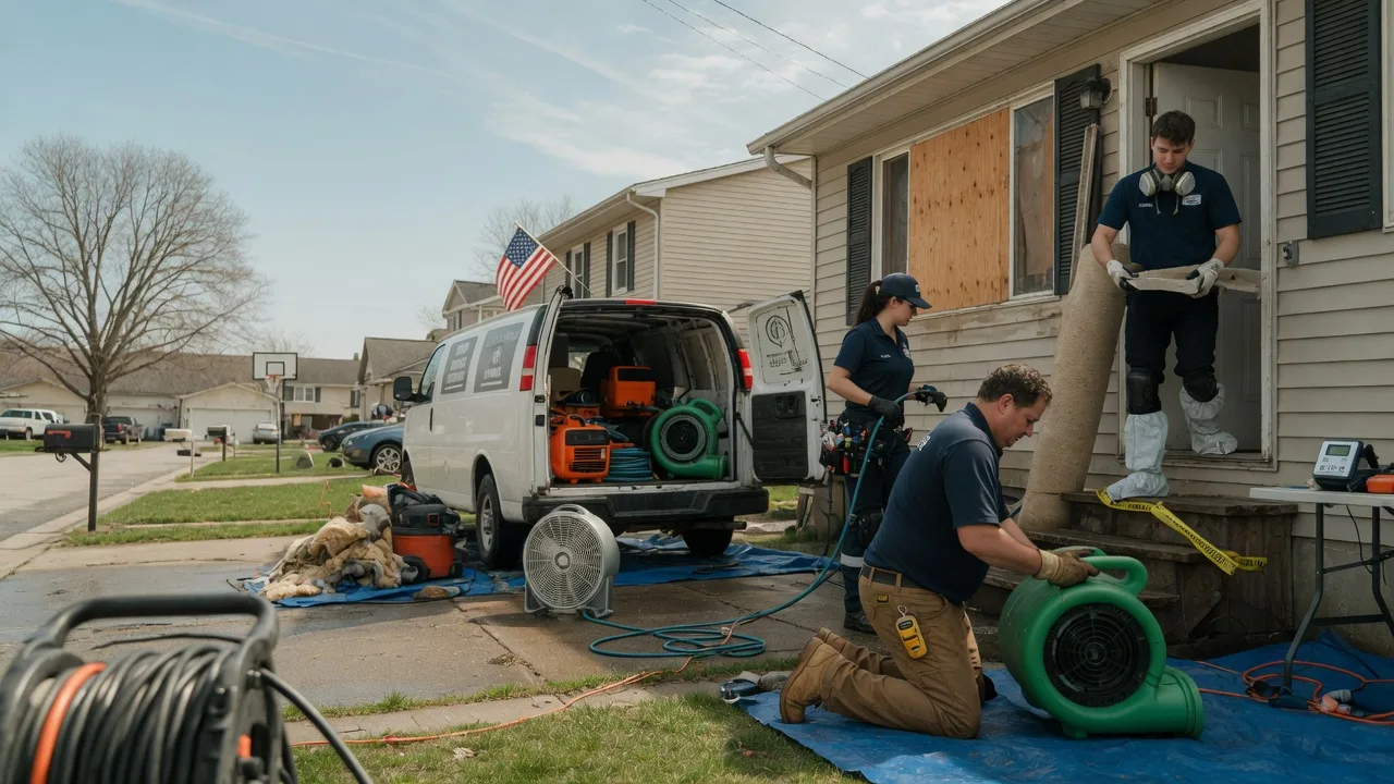Water Damage Restoration in Sterling, OK near me